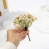 Gedroogde bloemen 1PC Kunstmatige Schildpad Achterblad Planten Interieur Voor Diy Kamer Bruiloft Home Decor Kerstboom Decoratie