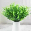 Dried Flowers Artificial Eucalyptus Leaves Greenery with for Wedding Flower Bouquet Christmas Decoration Fake Plant
