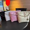 Bolsas de ombro Bolsas de designer de luxo Bolsas de balde de bolsa de channer Bolsa de ombro de ombro de bola de bloqueio feminino de textura de moda feminina Bloqueio multifuncional de fábrica de fábrica