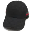 Mens Canvas Baseball Cap Designer Hats hattar Kvinnor monterade mössor Fashion Fedora Letters Stripes Mens Casquette Beanie Hats