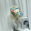 Basker japanska nischdesigner kvinnors spets vår sommar retro oljemålning konstnär hatt display ansikte liten fritid basker g230612