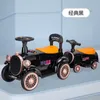 Voiture électrique pour enfants deux places mignonne petite tête de Train chargeant des jouets de plein air pour enfants véhicules voitures pour adultes à monter sur