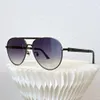 Gafas de sol de diseñador de moda para hombre Classic Attitude Metal Box Popular Retro Vanguard Outdoor UV 400 Gafas de sol protectoras