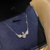 Pendant Necklaces Fashion Classic Love Angel Wings Necklace for Women Personality Crown Heart Party Jewelry Accessories Anniversary Gift R230612