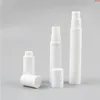 300X5 ml 10 ml 15 ml vide blanc sans air Lotion pompe crème bouteille pour usage cosmétique bouteille de parfum en plastiquegood Gauwo