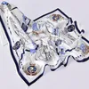 Sarongs 100% Silk Square Scarf for Women 65x65cm Beautiful Design Pattern Printed Luxury Elegant Silk Kerchief Handkerchief Real Silk 230609