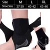 Ankle Support Sports Brace Adjustable Compression Elastic Guard Pain Relief Strap Basketball 230613