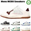 2023 Mac80 Hommes Femmes Casual Chaussures Designer baskets Ace Bee Serpent Tigre Brodé Blanc Vert Rouge Rayures Femmes Chaussures Sneaker Unisexe Marche Sport Formateurs