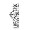 Princess Tiara Crown Ring per Pandora Autentici anelli impilabili in argento sterling Gioielli di design per donne Ragazze Crystal Diamond Love ring con cofanetto originale