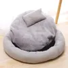 Chat lits tapis maison pour chats espace pour prendre soin oreiller pour animaux de compagnie lit de couchage petit chaton accessoires pliants fournitures en peluche