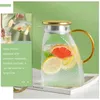 Bowls Cold Water Bottle Fridge Door Jug Glass Pitcher Drinks Lid Spout Large Container Vessel Tea Dispenser Party Juice