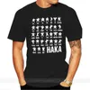 Moletom com capuz masculino Haka Action Silhouette Masculino Feminino Nova Zelândia Camiseta Top Preto Engraçado Rugby Cool Casual Pride Camiseta Masculino Unissex Novo