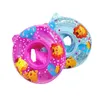 Uppblåsbara flottörrör Dubbelhandtag Säkerhetssäte Flytande Uppblåsbar Baby Swimming Aquatic Toy Swim Ring P230612