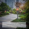 Lámpara de antorcha de jardín LED de llama impermeable de luz solar al aire libre para luces de balcón de patio