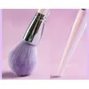 Makeup Tools Professionele Borstels SetMoonlight Purple 10 PCS Cosmestic BrushesFoundation Powder Blush Fiber Beauty PennenMake Up Tool 230612
