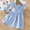 Mädchen Kleider Neue Sommer Mädchen Kleid Strap Casual Ärmellose Party Prinzessin Nette kinder Baby Kinder Mädchen Kleidung