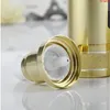 10pcs/lot 30ml 50ml Top Glittering Gold Silver Empty Vacuum Pump Travel Bottles Airless Makeup Skin Care Containers Packaginggoods Icttx