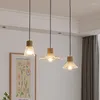 Lampy wiszące japońskie szklane lampy lampy nowoczesne lampa LED przemysłowe wystrój loftu bar restauracyjny bar do sygnałów oświetleniowych