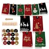 Party Decoration Christmas Snowman Candy Elk Tree Gift Kraft Paper Bags Drop Delivery Othwu