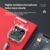 K30 TWS Wireless Headphones Bluetooth Earphones BT 5.3 HiFi Sound Quality Earbuds With LED Display Transparent Tank Headsets in Retail Box