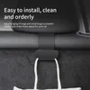 Groothandel 2 Stuks Kofferbak Haak Voor Tesla Model Y 2023 Achterbank Opslag Houder Tas Paraplu Hanger Kofferbak Haak auto Interieur Accessoires