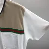 2 Mens Polos Tişört Moda Nakış Kısa Kollu Üstler Tştolma Yaka Tee Sıradan Polo Gömlek M-3XL#135