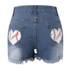 Shorts pour femmes trou denim gland hot pants été taille basse shorts pour femmes vêtements de rue respirants costume Dailywear Pantalones Cortos P230606