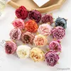 Gedroogde bloemen 100 stuks roze kunstzijde thuis bruiloft decoratie diy krans olieverfschilderij vintage rose bruidsaccessoires