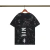 2023 Mens Womens Designers Retgewear T Derts Men Luxurys Fashion Letter Pattern Ami Print Tshirts Summer Shirt Shirt Tees فضفاضة بالإضافة إلى حجم S-XXXL