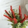 Dried Flowers 3pcs Romantic Provence Artificial Lavender Wedding Home Garden Decoration Bridal Bouquet Accessories Plastic Fake Plants