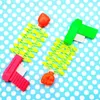 Party Favor 3Pcs Kids Birthday Gifts Funny Magic Elastic Fist Toys Baby Shower Wedding Guest Gift Pinata Filler