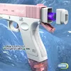 Glock Water Gun Toy Portable Automatic Water Spray Electric Burst Water Gun Children Outdoor Water Fight Toys