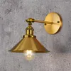 Vägglampor retro loft stil sconce edison industriell järnlampa led vintage ljusarmaturer hem inomhus belysning lampara pared