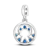 Argent sterling 925 pour pandora charms Perle authentique Color Rays of Life Medallion Charm The Eye amp