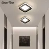 Deckenleuchten BlackGold Moderne LED-Lampe Korridorlicht für Wohnzimmer Schlafzimmer Küche Innenbeleuchtung Metallbefestigungen