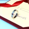Klassischer, exquisiter zweireihiger Diamant-Ehering, Modedesigner-Ring, Gold und Silber, ausgewähltes Valentinstagsgeschenk, hochwertiges Schmuckzubehör für Damen