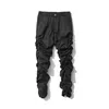 Broek Hip Hop Retro Gedrapeerde Rechte Wit Zwart Heren Broek Losse Geplooide Oversize Casual Broek Harajuku Baggy Track Broek