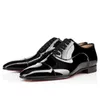 فستان الأحذية بالجملة أزياء Redbottoms أحذية Greggo Orlato Flat Leather Oxford Oxford Mens Walking Flats حفل زفاف حذاء Men J230612