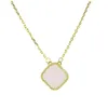 15mm Vierbladige Cleef Hanger Ketting Luxe Designer Clover Ketting Dames Mode-sieraden voor Hals Gouden Ketting Kettingen