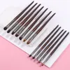 Outils de maquillage OVW 912pcs Panceau Maquillage Eye Natural Hair Brushes Set Kit Cosmétique Make Up Beauty Tool Crease Brush Eyeliner Brow 230613