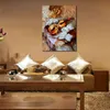 Modern Abstract Canvas Art Song of David Handmade Oil Painting Contemporary Wall Decor