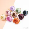 Flores secas 10pcs seda peony srtificial for home wedding decoração diy pompons chralth wreath plástico falso