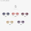 Óculos de sol AEVOGUE para senhoras sem aro Lente de corte de diamante Marca Designer Ocean Shades Óculos de sol vintage AE0637 L230523