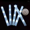 Party Decoration Cheer Tube Stick Glow Sticks Dark Light For Bulk Colorful Wedding Foam RGB LED