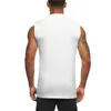 Herrtankstoppar kompression Vest Gym Top Men Fitness Bodybuilding Clothing Workout snabb torr ärmlös skjorta Male Summer Sports Singlets
