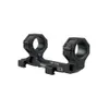 Tactical 25.4mm 30mm rifle scope mount red dot sight base bracket set airsoft airgun double ring bubble level hunting