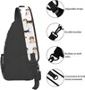 Plunjezakken Sling Bag Beagle Puppy Hond Leuke Wandeldagrugzak Crossbody Schouderrugzak Reizen Borstzak Voor Mannen Vrouwen