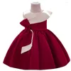 Vestidos de menina vestido de natal bebê 3 6 91218 24 meses Criança de retalhos de retalhos Princesa 0-2 anos