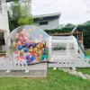 Wholesale Factory Inflatable Bubble House Tent Clear Dome Tent Igloo Bubble Tent with Blower for Outdoor Backyard Party