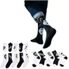 Chaussettes pour hommes pour hommes Funny Hip Hop Sports Animal Style Cotton Fashion Pure